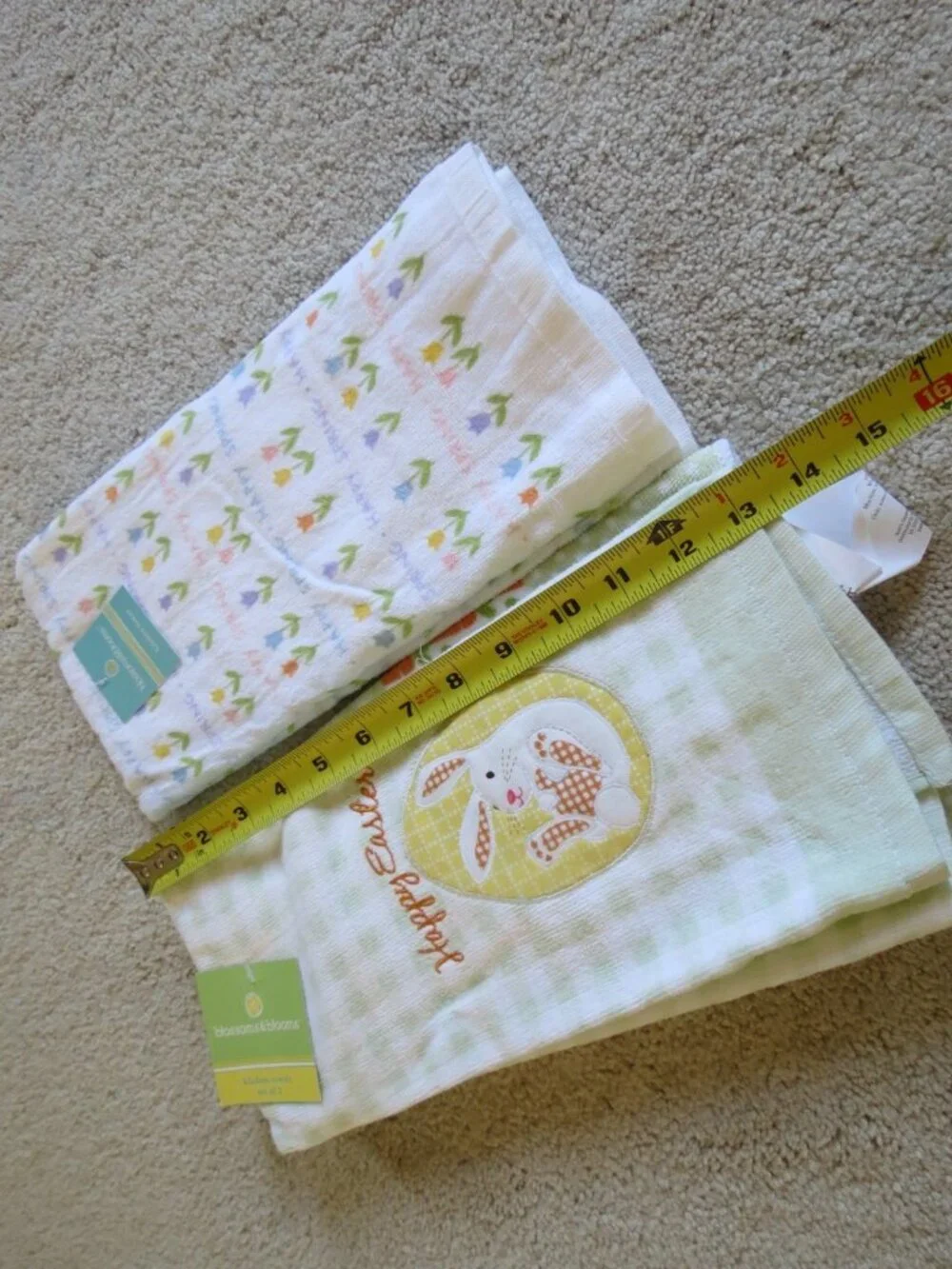 Blossoms & Blooms Easter Spring Kitchen Towels Set